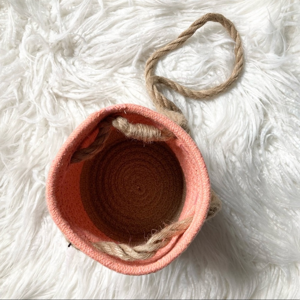 Coiled Rope Basket/Planter - Picture 3 of 7
